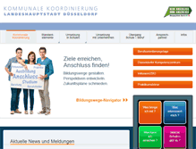 Tablet Screenshot of kommunale-koordinierung.com